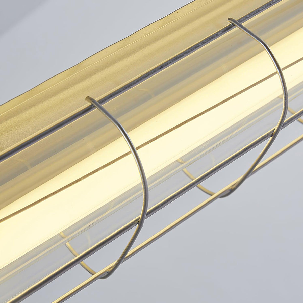 מנורת תלייה קווית תעשייתית Arorisra, 123cm, LED מובנה