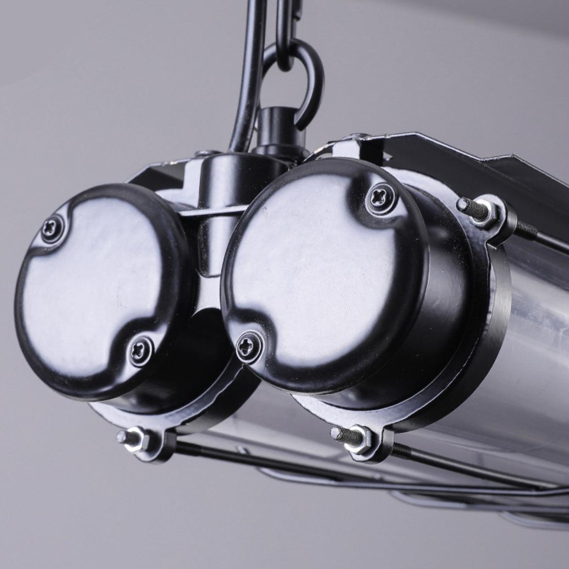 מנורת תלייה קווית תעשייתית Arorisra, 123cm, LED מובנה