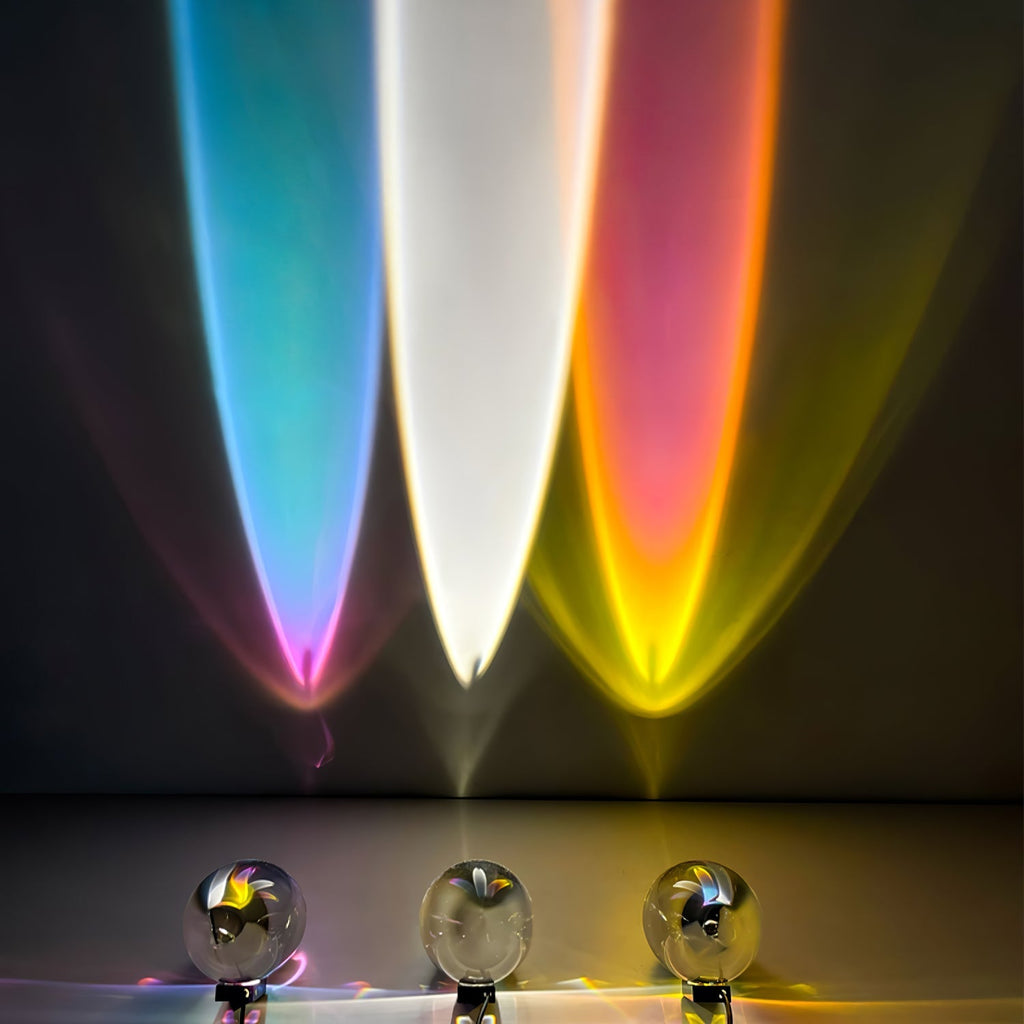 Atman Sculptural Table Lamp — Oval Silhouette, Soft Ambient Glow