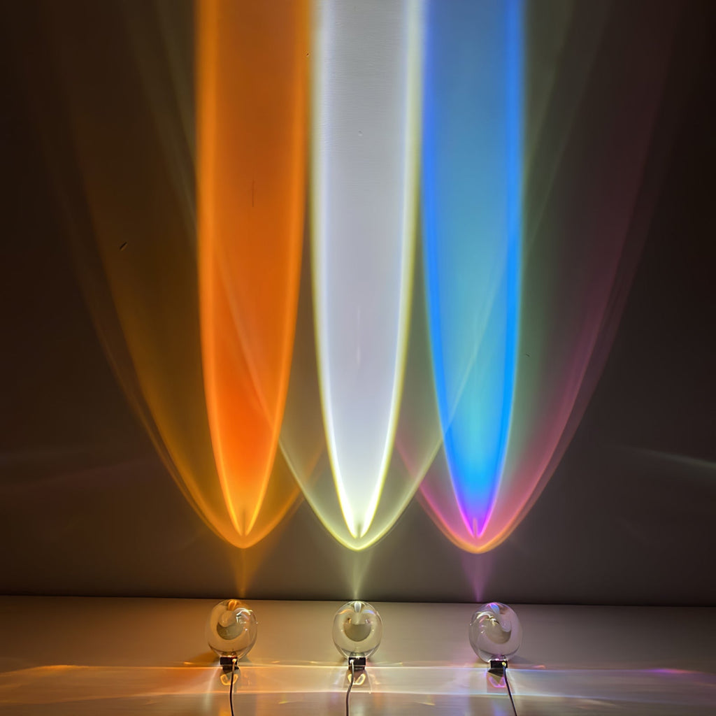 Atman Sculptural Table Lamp — Oval Silhouette, Soft Ambient Glow