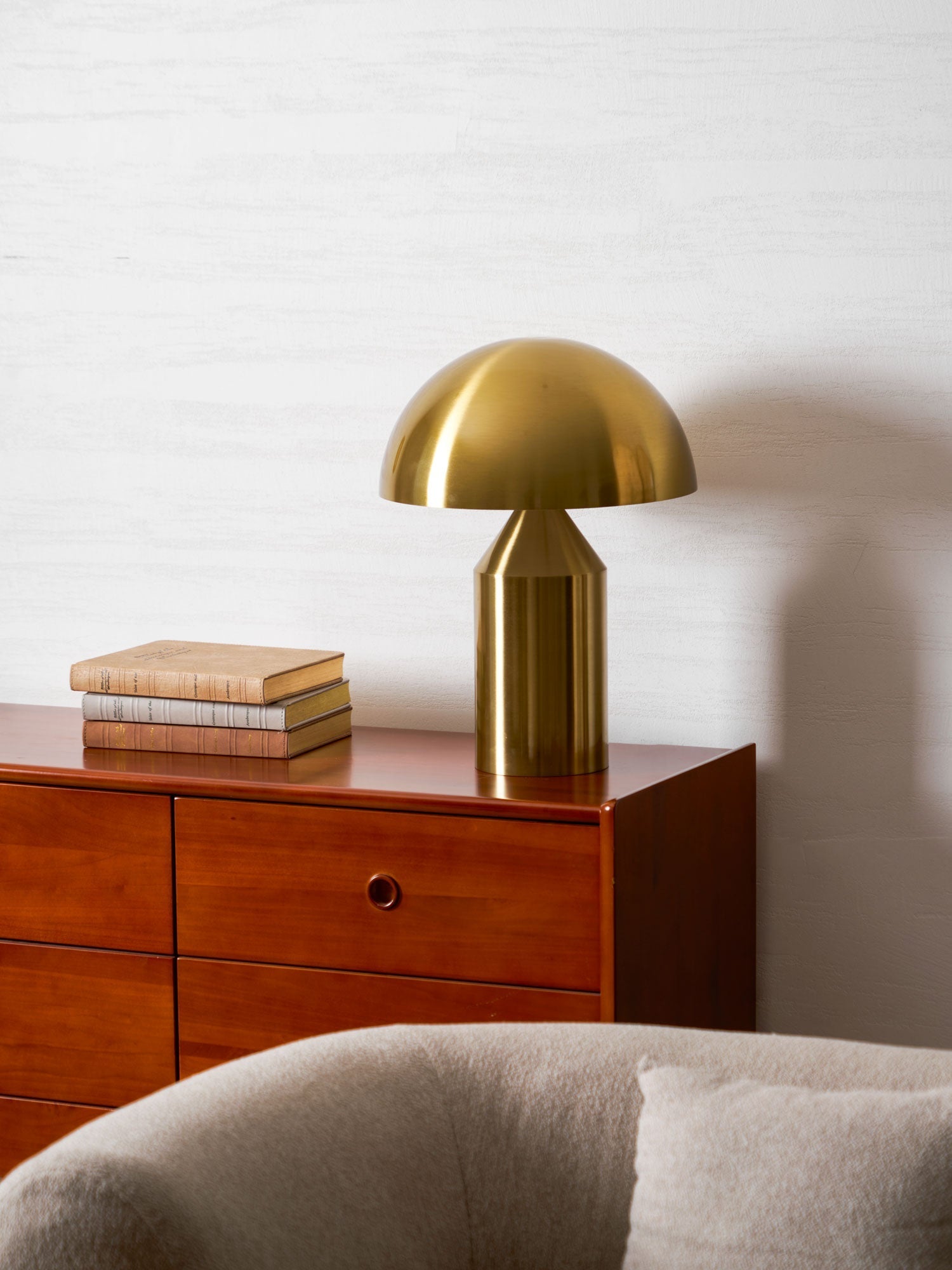 Atollo Geometric Metal Table Lamp