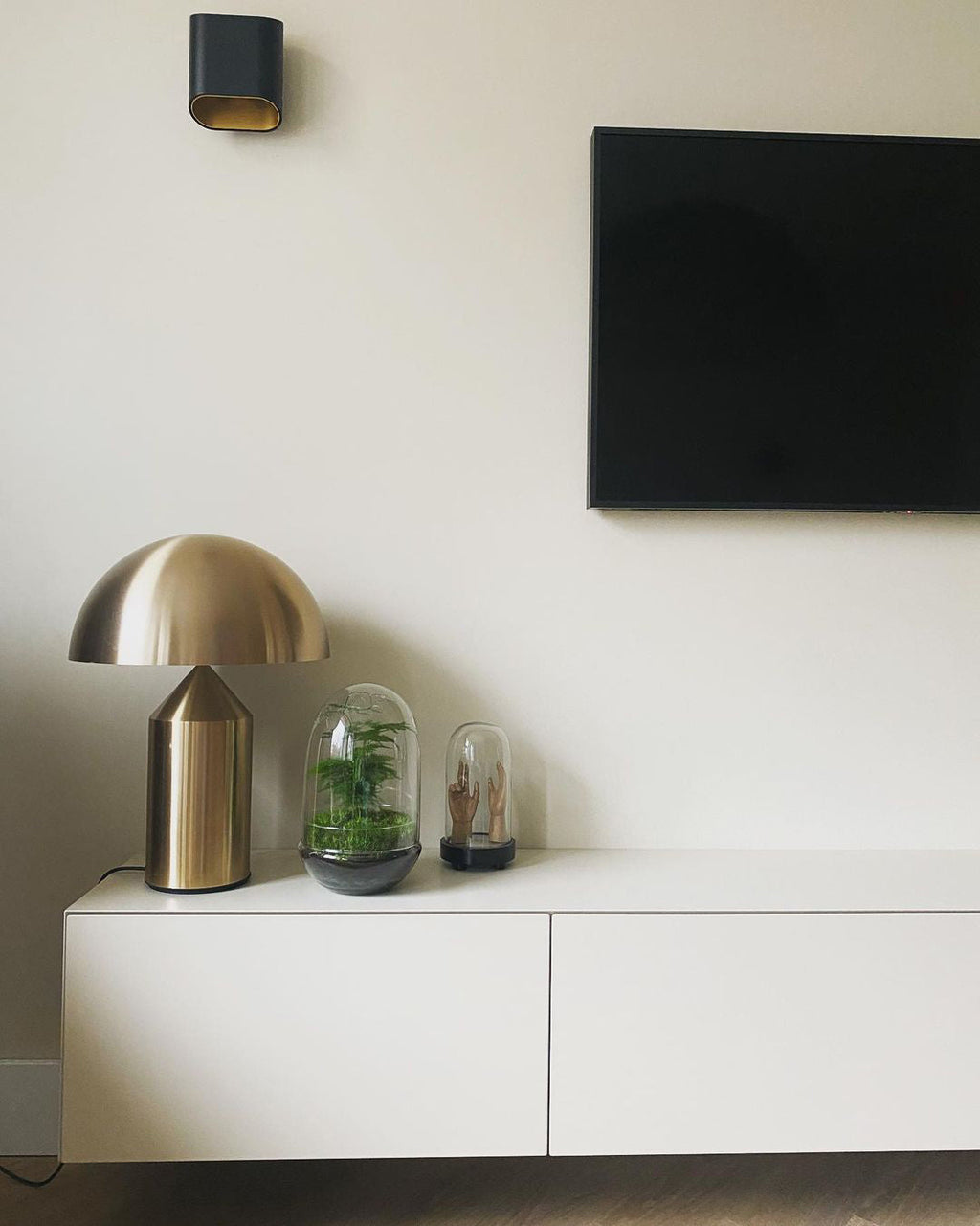 Atollo Geometric Metal Table Lamp