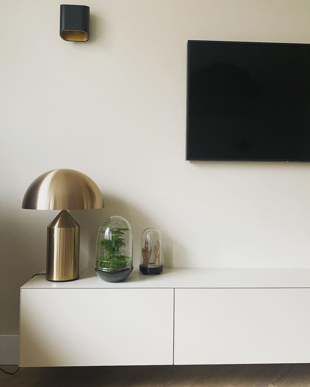 Atollo Geometric Metal Table Lamp