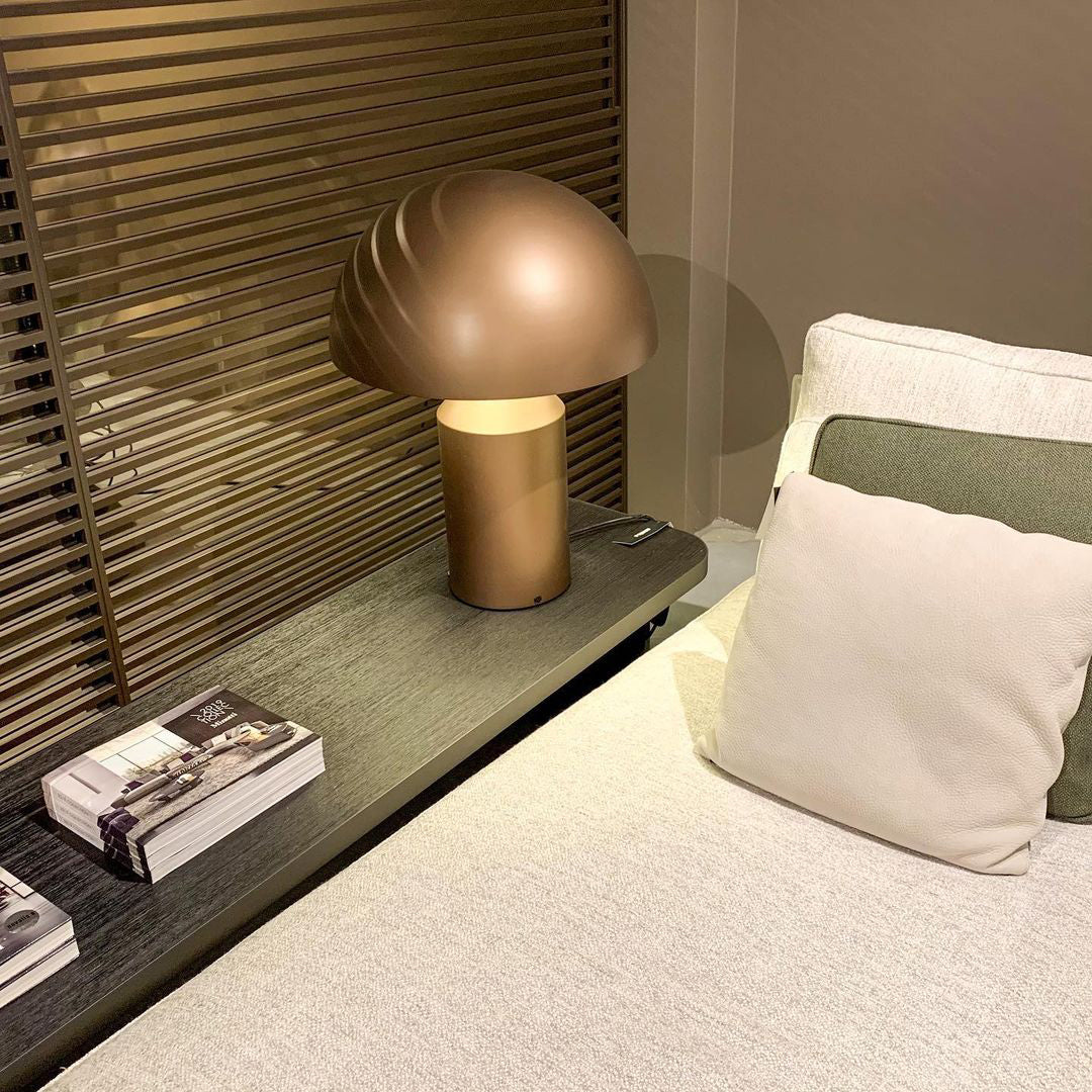 Atollo Geometric Metal Table Lamp