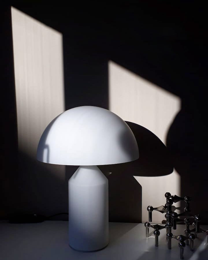 Atollo Geometric Metal Table Lamp
