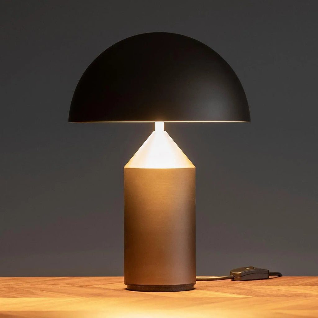 Atollo Geometric Metal Table Lamp