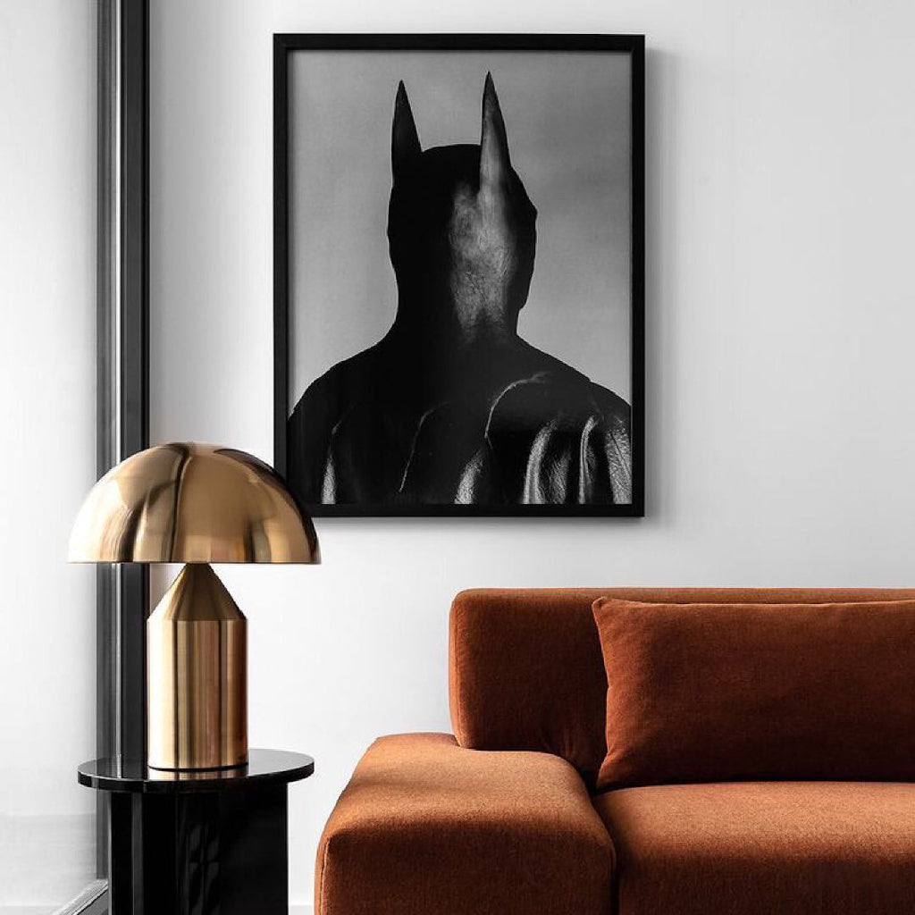 Atollo Geometric Metal Table Lamp