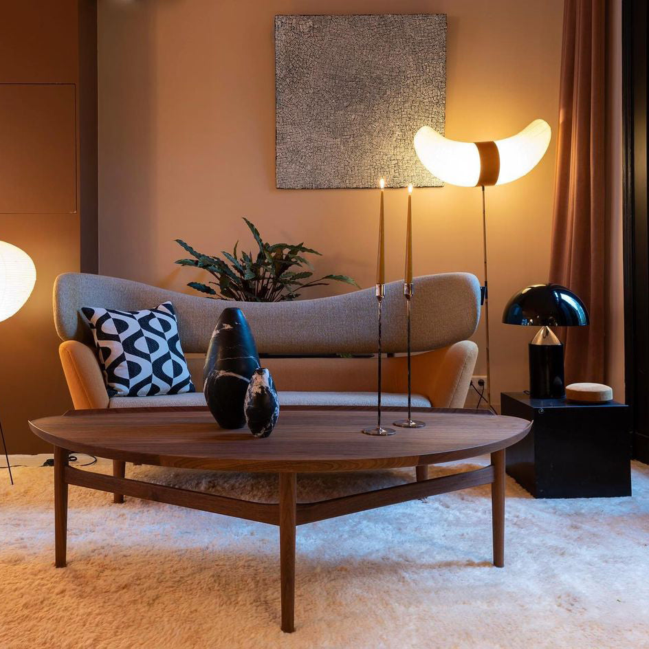 Atollo Geometric Metal Table Lamp