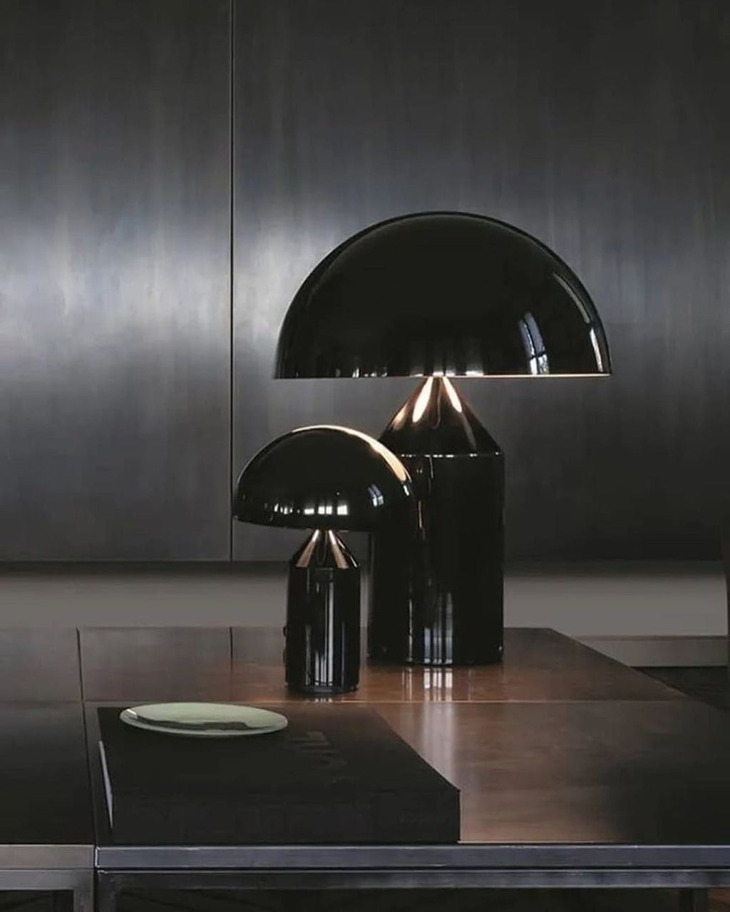 Atollo Geometric Metal Table Lamp