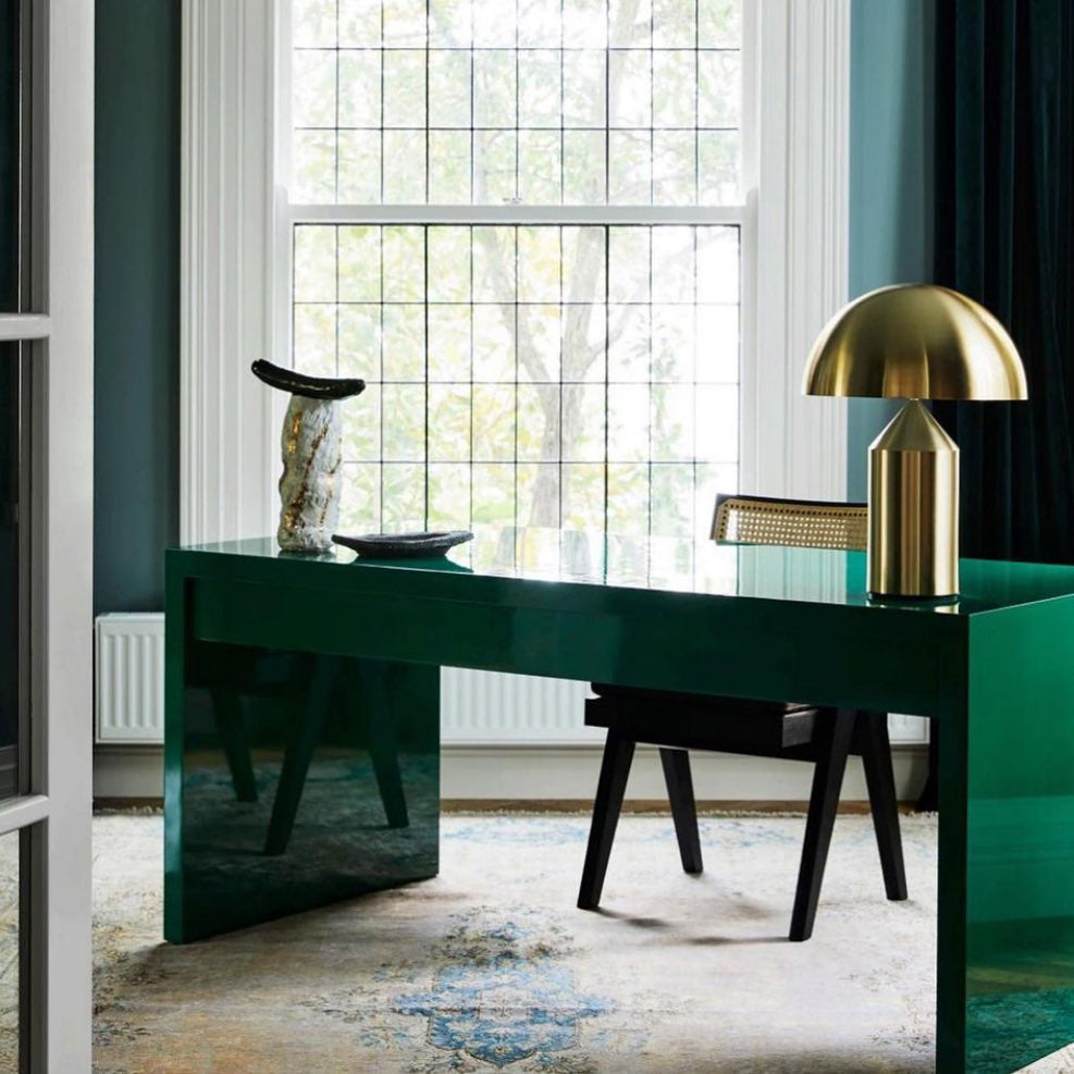 Atollo Geometric Metal Table Lamp