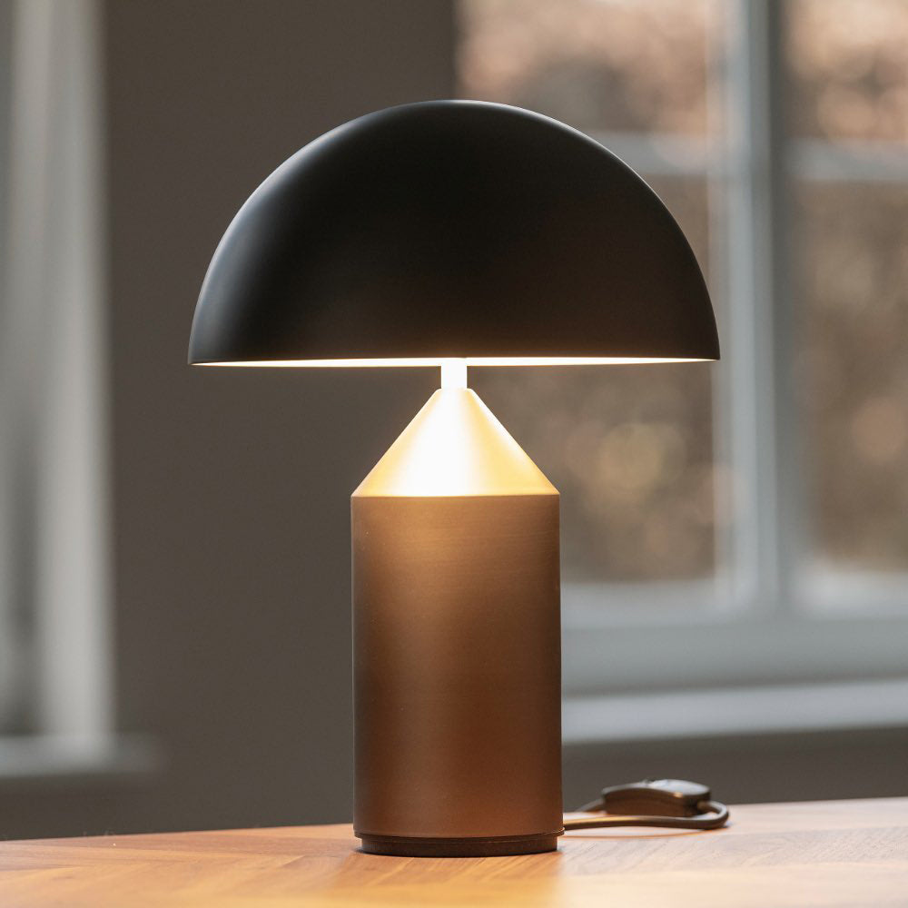 Atollo Geometric Metal Table Lamp