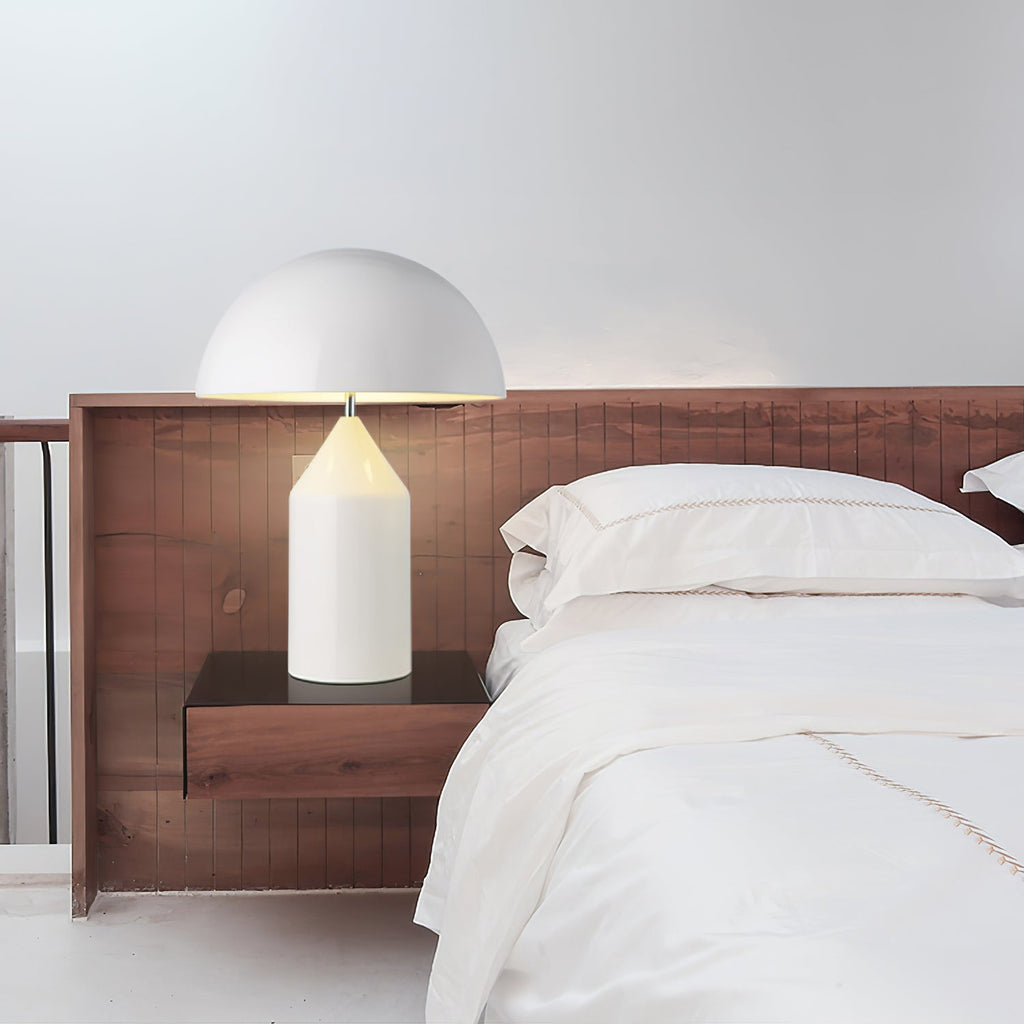 Atollo Geometric Metal Table Lamp