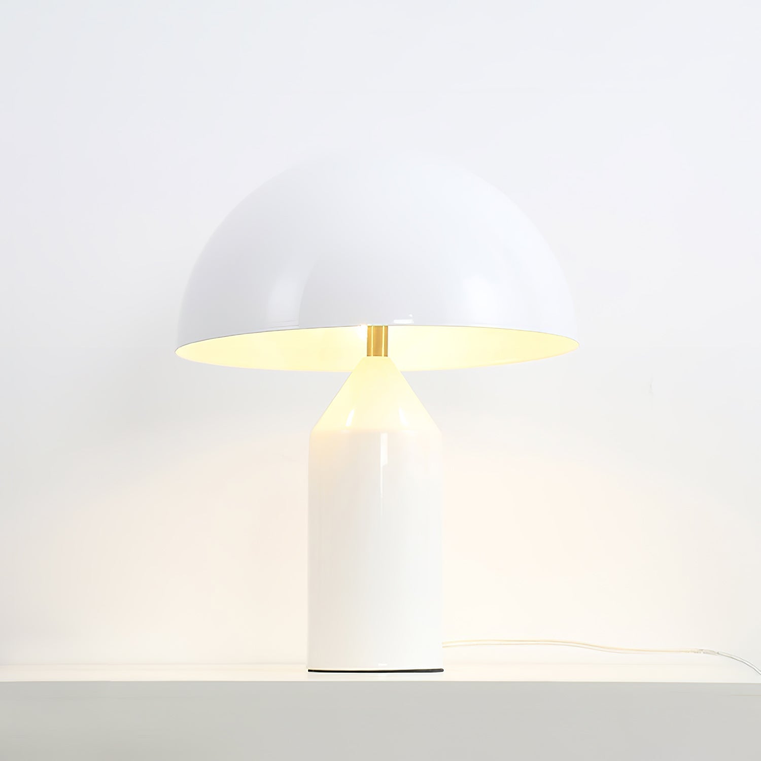 Atollo Geometric Metal Table Lamp