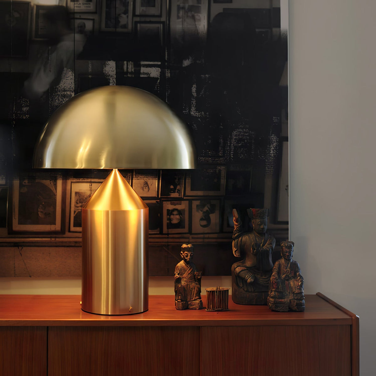 Atollo Iconic Italian Metal Table Lamp