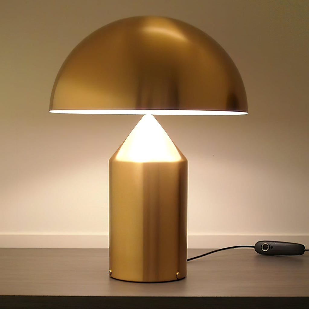 Atollo Geometric Metal Table Lamp