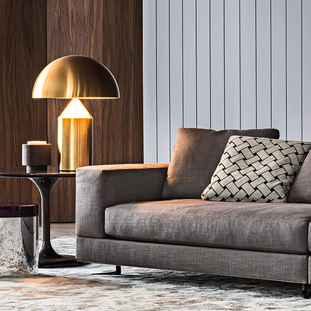 Atollo Geometric Metal Table Lamp