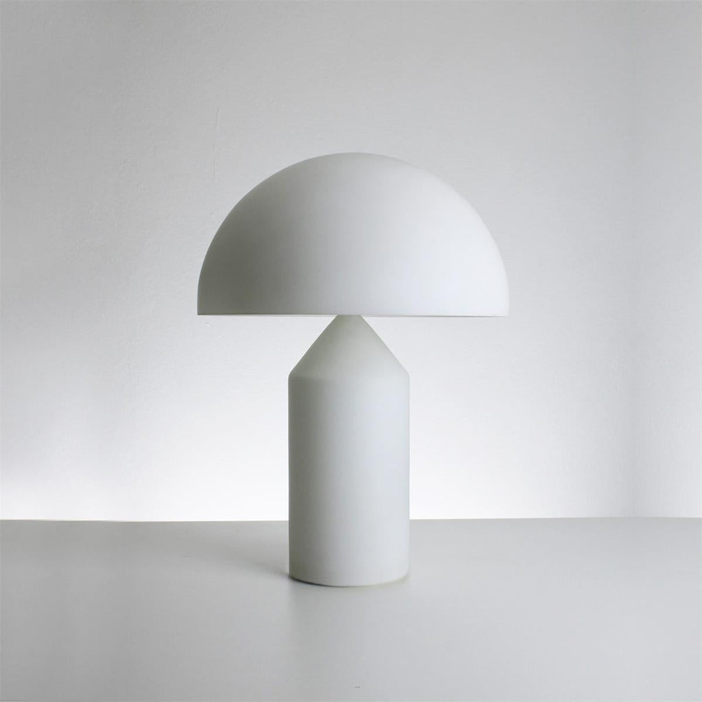 Lampada da tavolo moderna Atollo, oro, finiture opaca e lucida