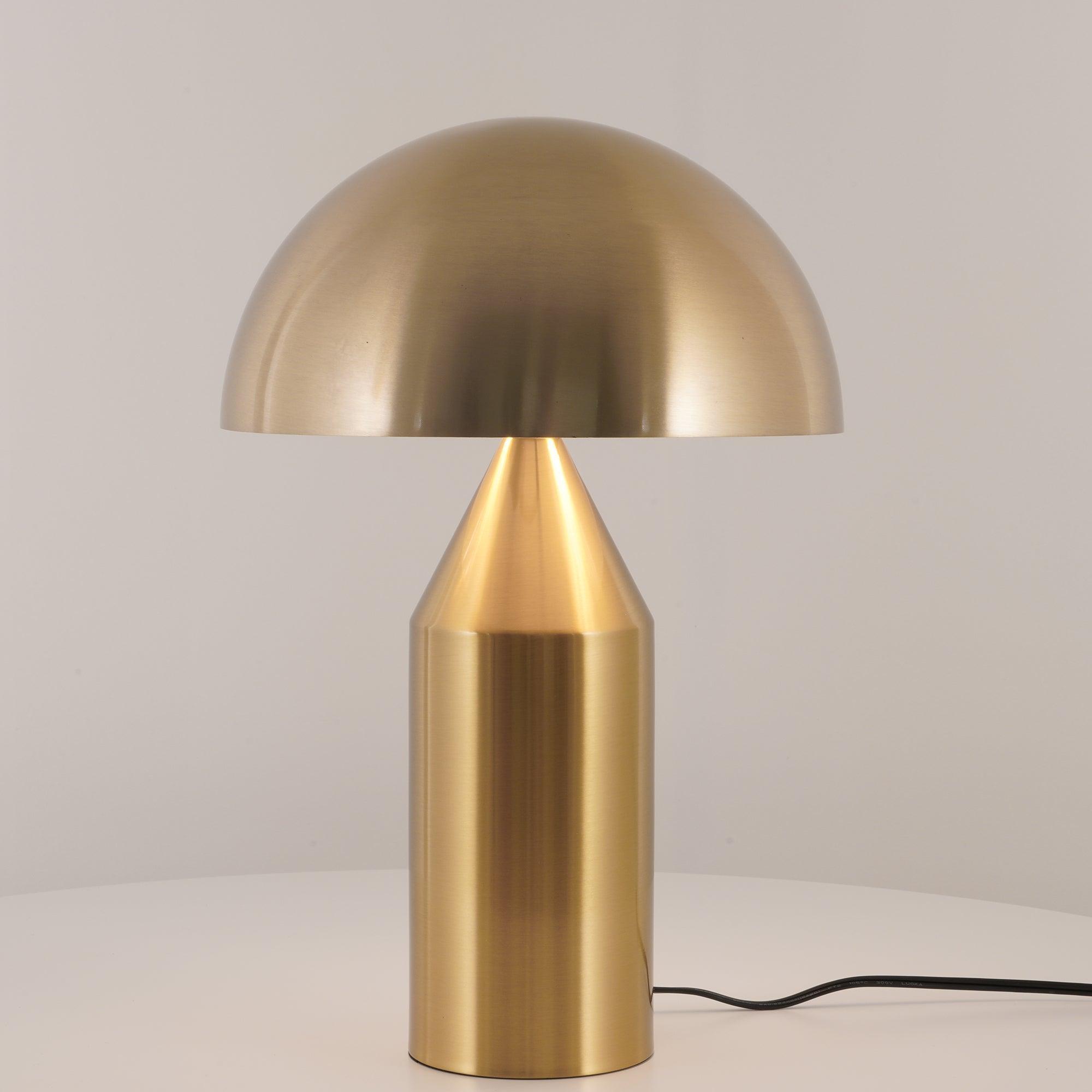 Atollo Geometric Metal Table Lamp