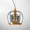 Moderne Glas-Deckenpendelleuchte Aurelia