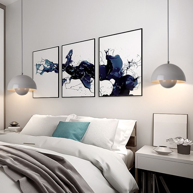 Lampada a sospensione Kirrea V2 vaso da fiori LED per camera da letto scandinava