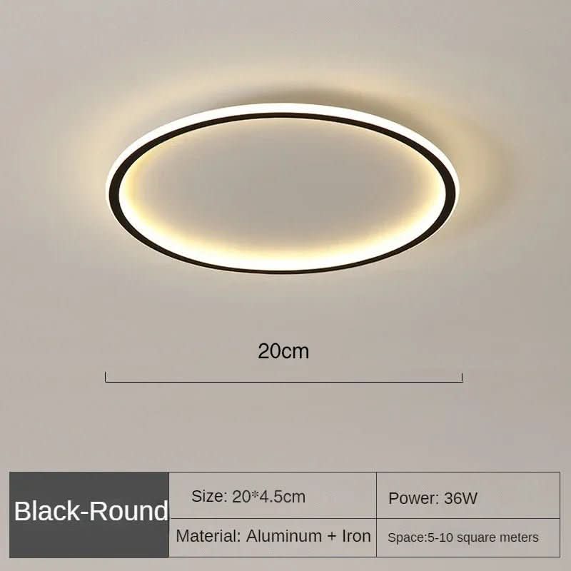 Candeeiro de teto LED nórdico Nordora para salas de estar acolhedoras e sem encandeamento