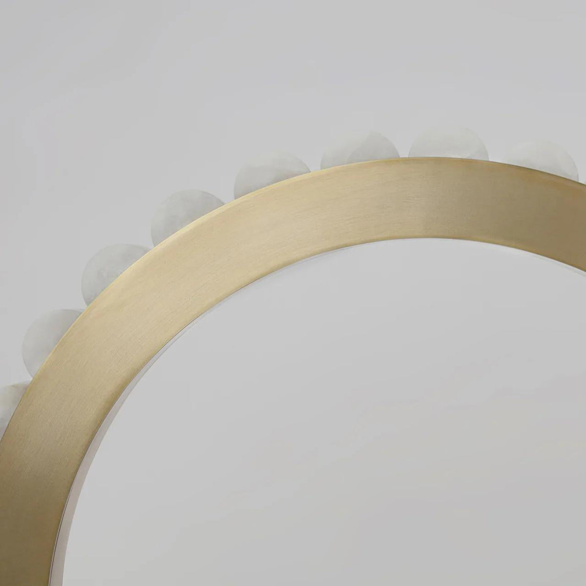 Sifuvyh postmoderne lysekrone i rustfrit stål og alabaster — 150 cm ophængningsledning