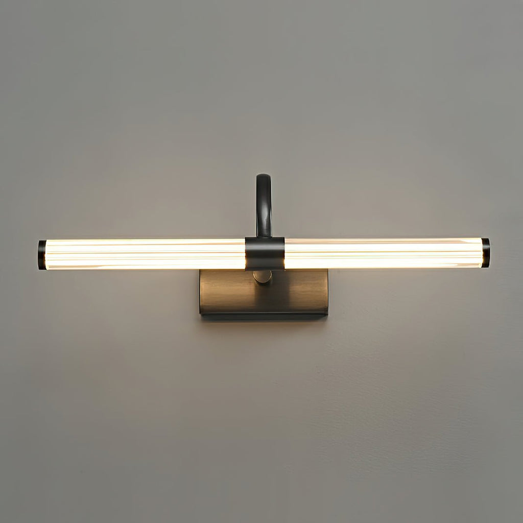 Beryl moderne minimalistisk væglampe — integreret LED, messing, interval på 3000K–6000K