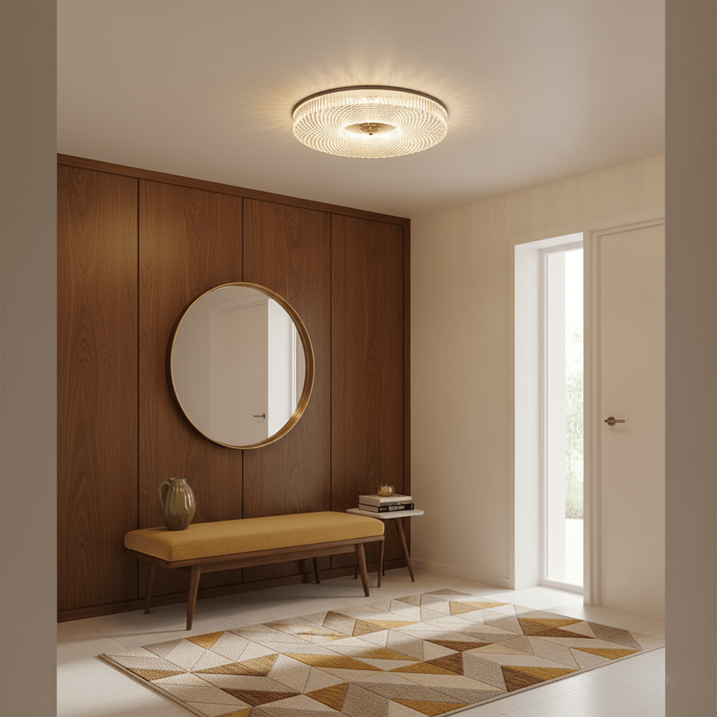 Plafoniera LED moderna Ayla — plafoniera a filo contemporanea