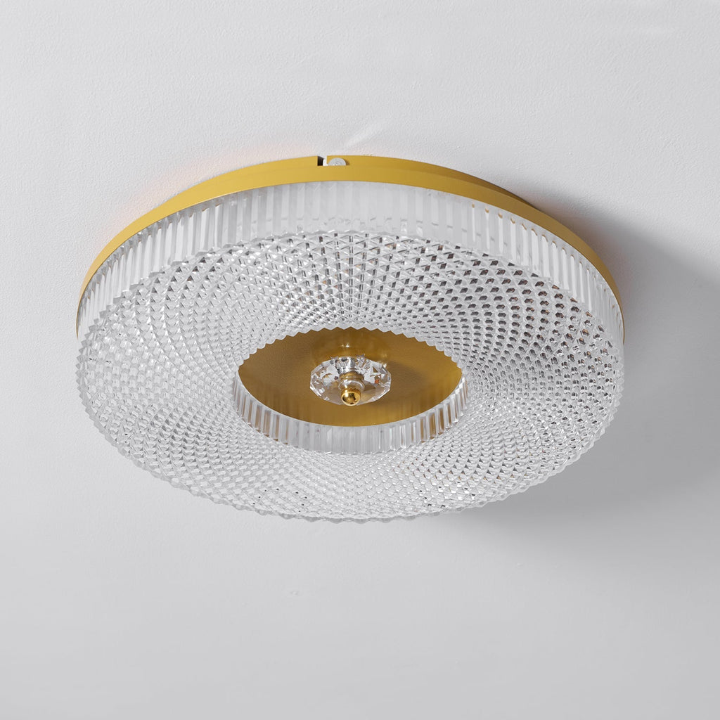 Plafoniera LED moderna Ayla — plafoniera a filo contemporanea