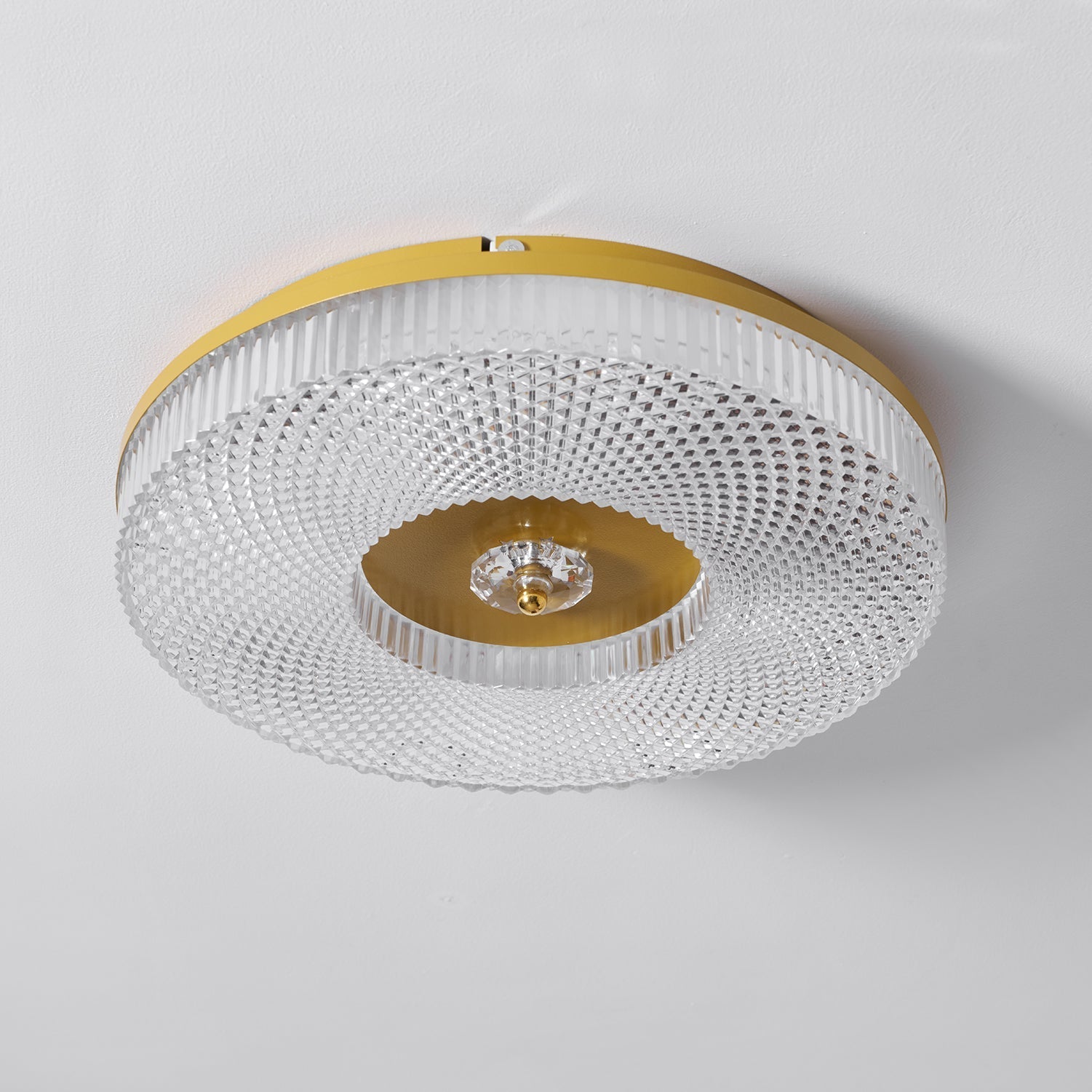 Plafoniera LED moderna Ayla — plafoniera a filo contemporanea