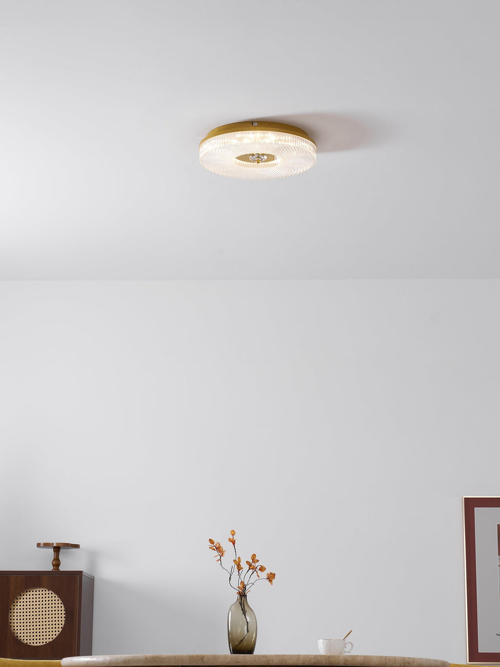 Plafoniera LED moderna Ayla — plafoniera a filo contemporanea