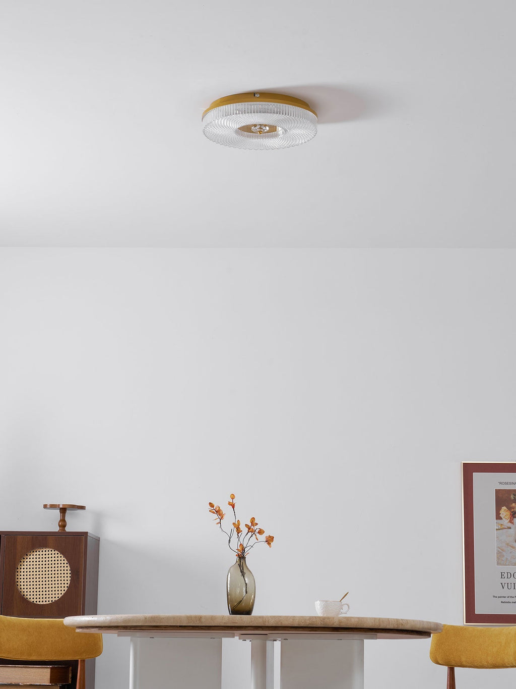 Plafoniera LED moderna Ayla — plafoniera a filo contemporanea