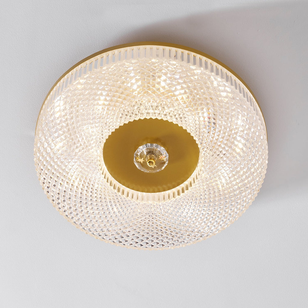 Plafoniera LED moderna Ayla — plafoniera a filo contemporanea