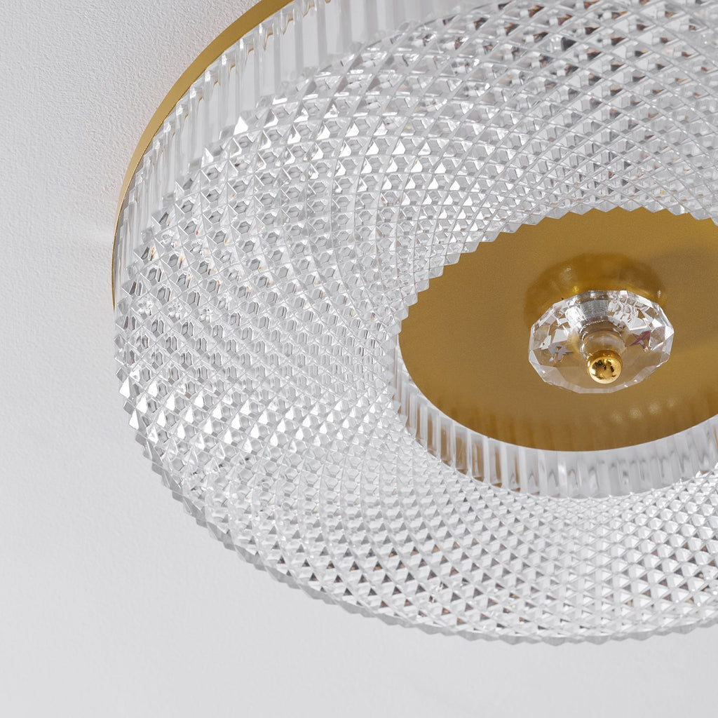 Plafoniera LED moderna Ayla — plafoniera a filo contemporanea