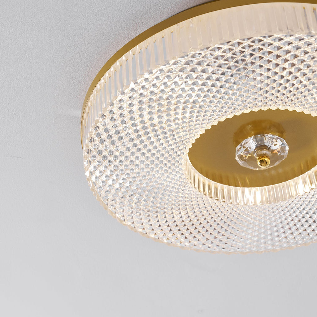 Plafoniera LED moderna Ayla — plafoniera a filo contemporanea
