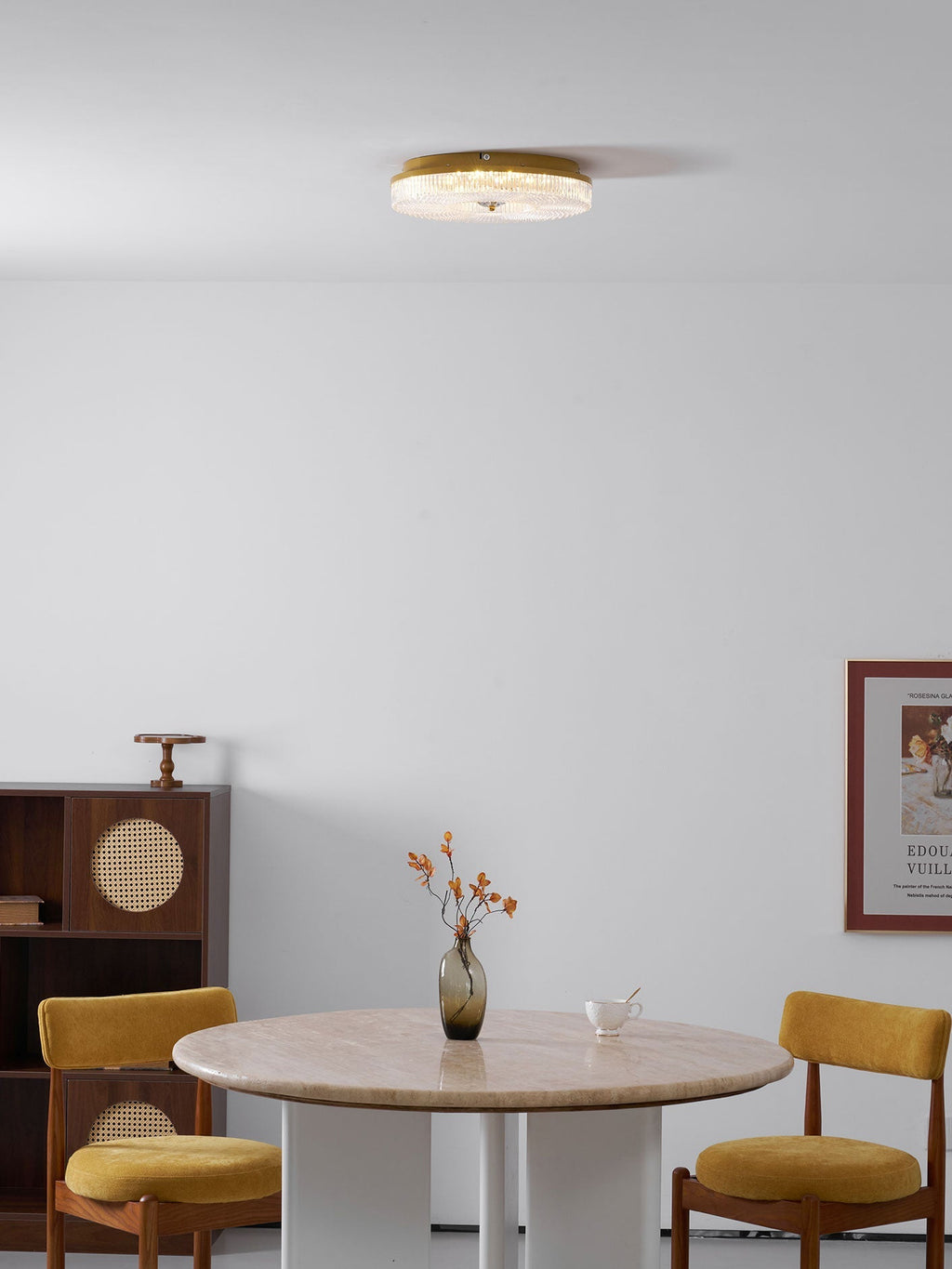 Plafoniera LED moderna Ayla — plafoniera a filo contemporanea