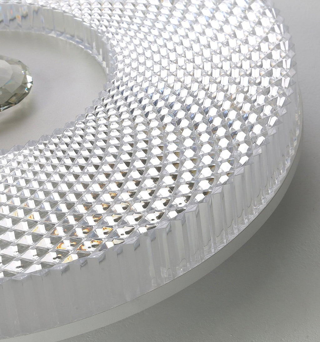 Plafoniera LED moderna Ayla — plafoniera a filo contemporanea