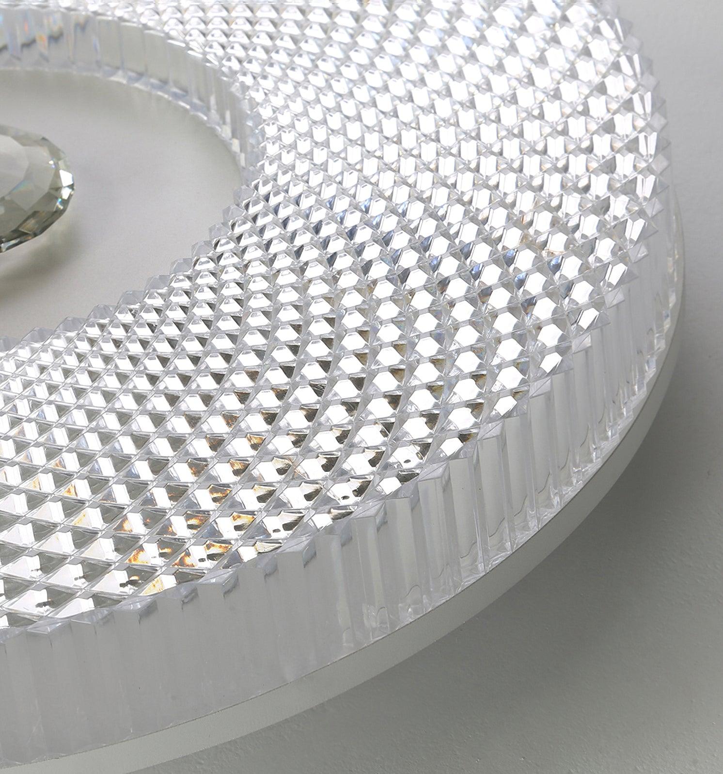 Plafoniera LED moderna Ayla — plafoniera a filo contemporanea