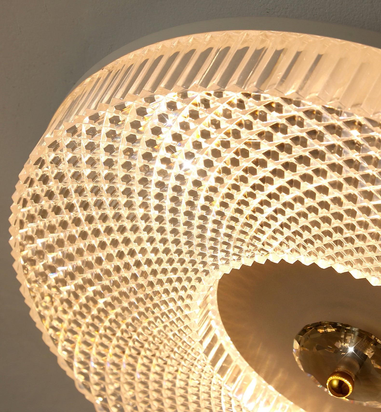 Plafoniera LED moderna Ayla — plafoniera a filo contemporanea