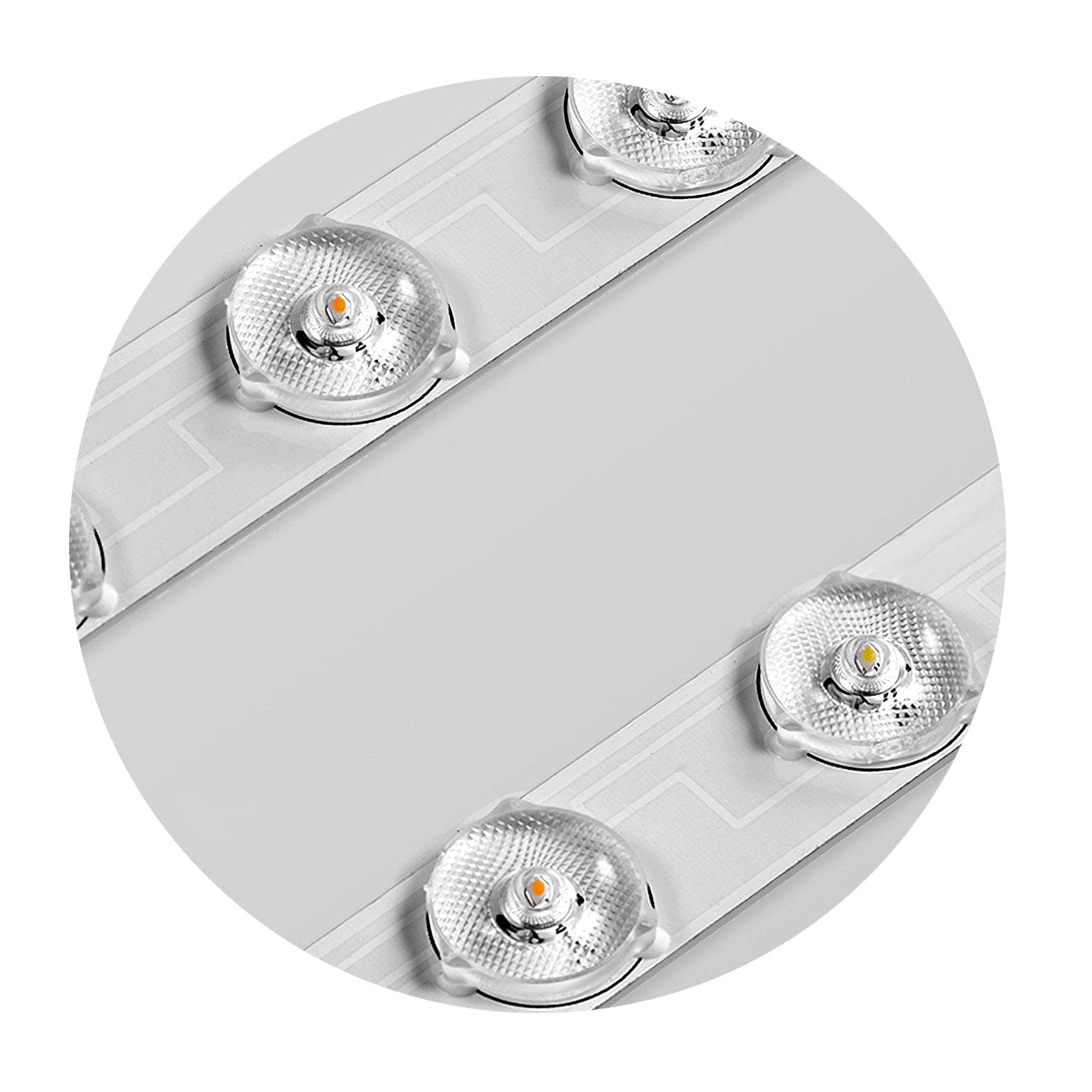 Plafoniera LED moderna Ayla — plafoniera a filo contemporanea