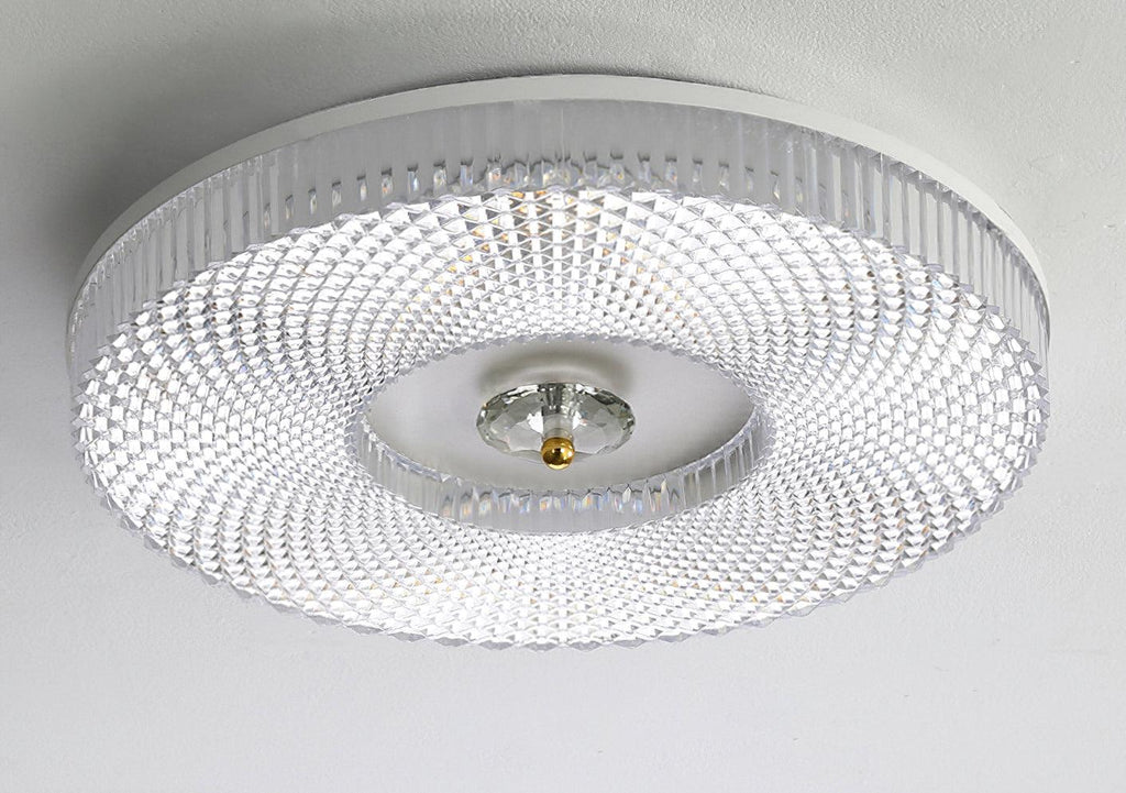 Plafoniera LED moderna Ayla — plafoniera a filo contemporanea