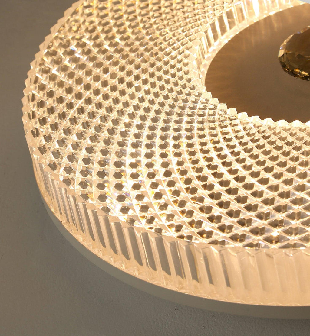 Plafoniera LED moderna Ayla — plafoniera a filo contemporanea