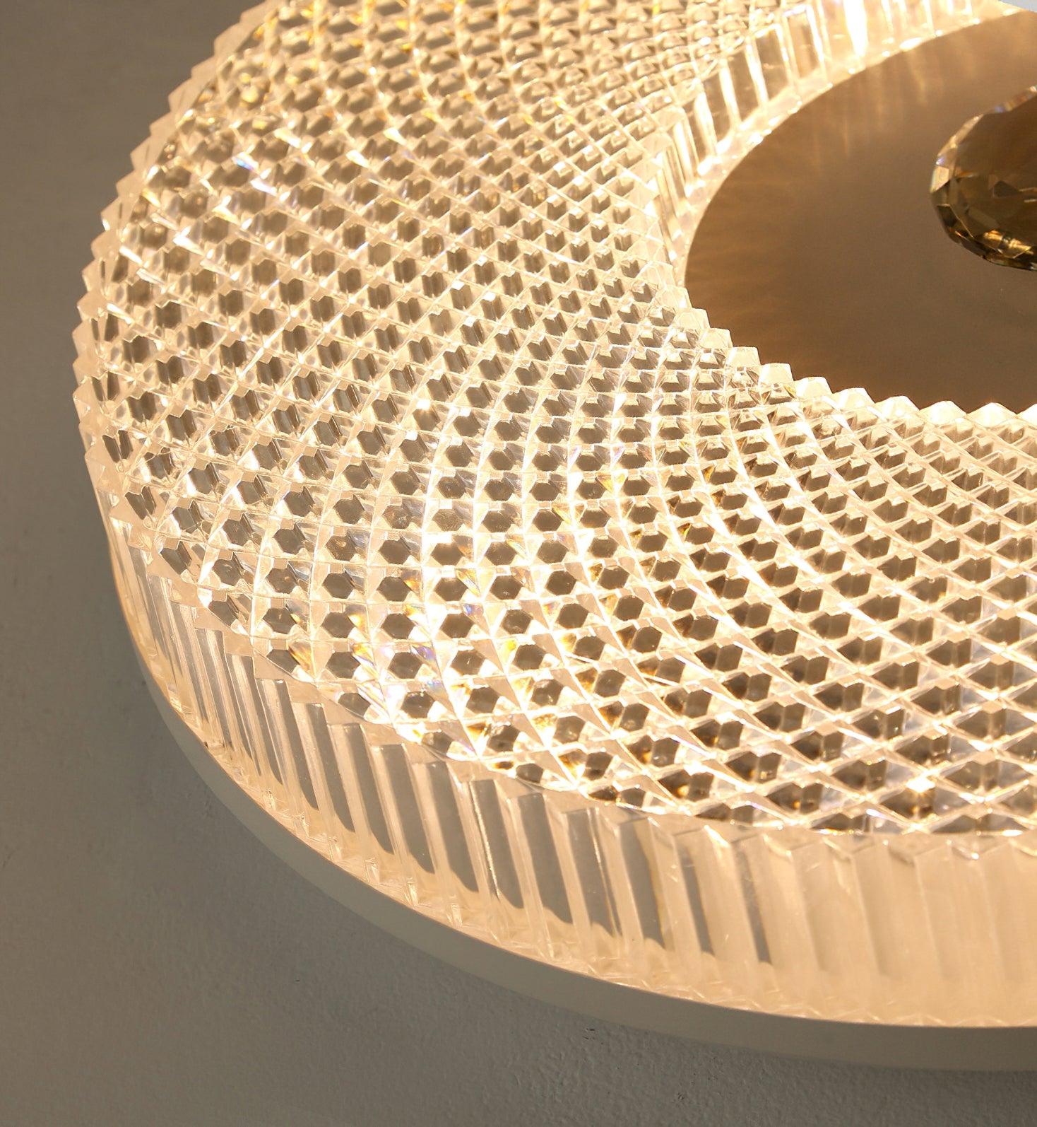Plafoniera LED moderna Ayla — plafoniera a filo contemporanea
