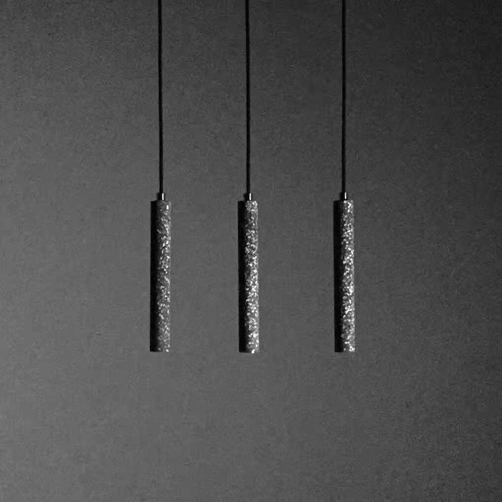 Lampada a sospensione tradizionale in terrazzo Zarael — Attacco E26 E27, compatibile con LED