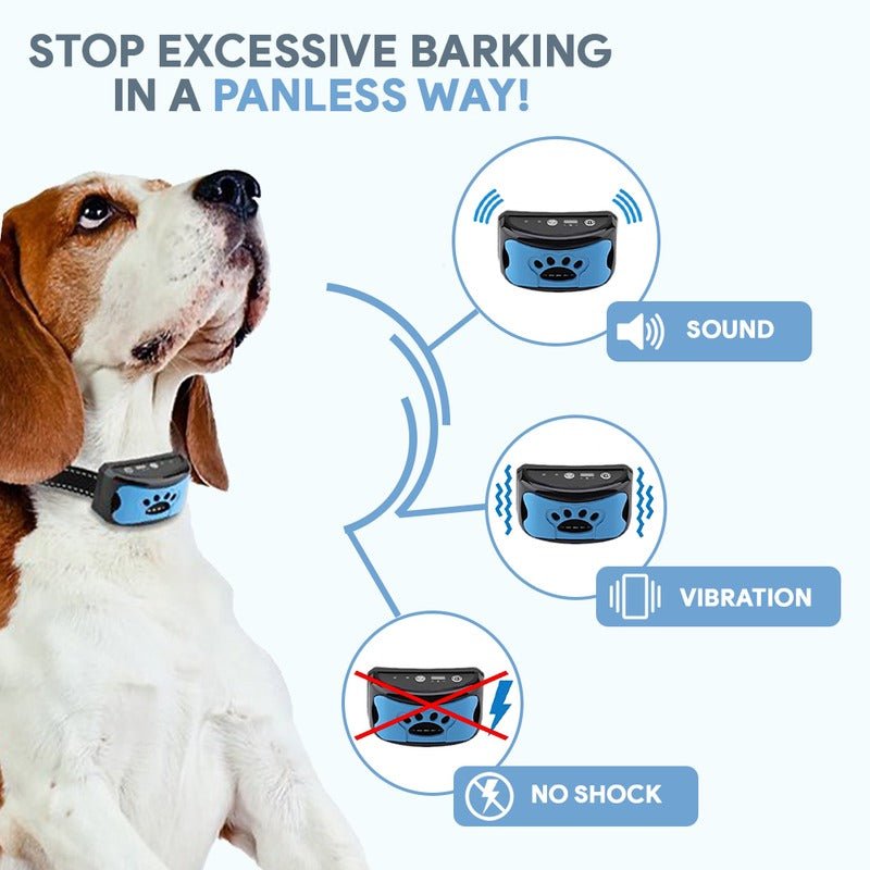 Collare antiabbaio CalmWave per cani con tecnologia a onde soniche, per cani più tranquilli