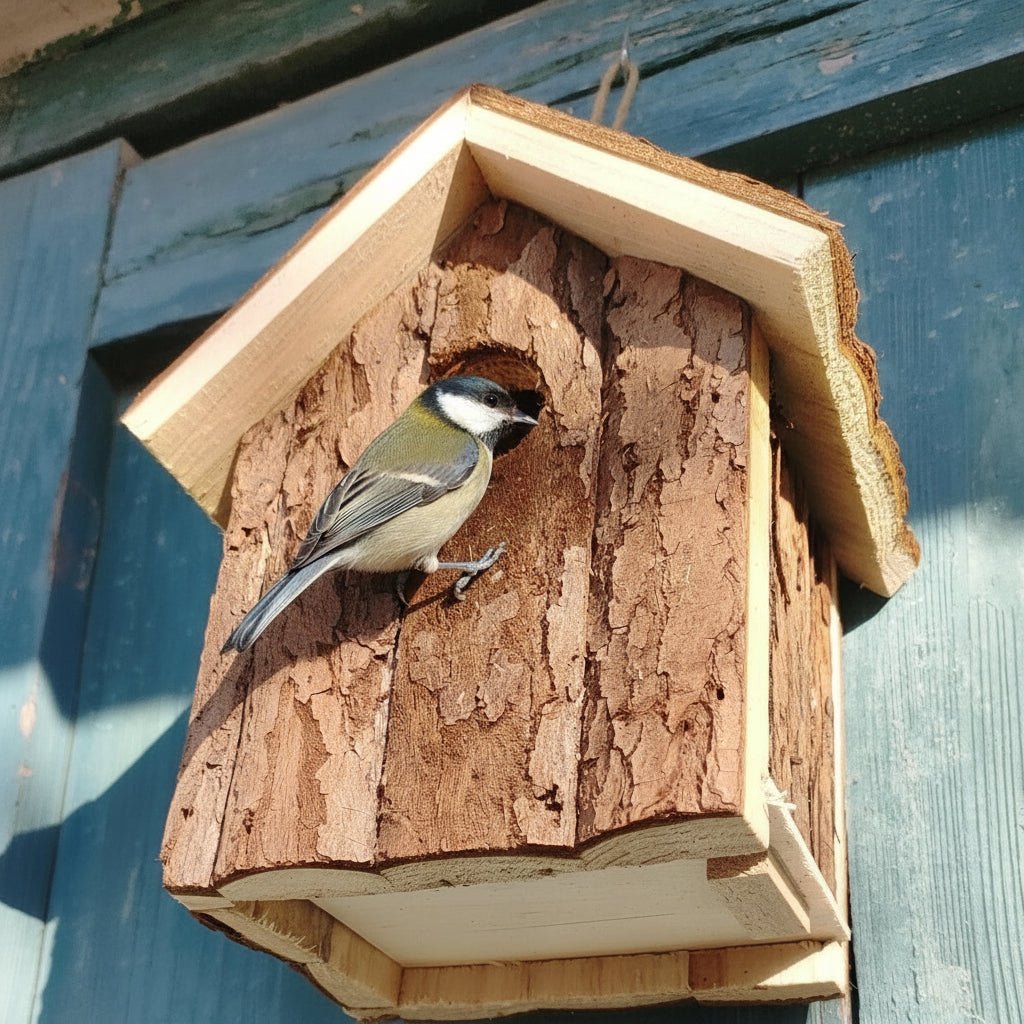 Tempat Perlindungan Burung Kayu Evergrove dengan Pengudaraan Semula Jadi untuk Pekebun