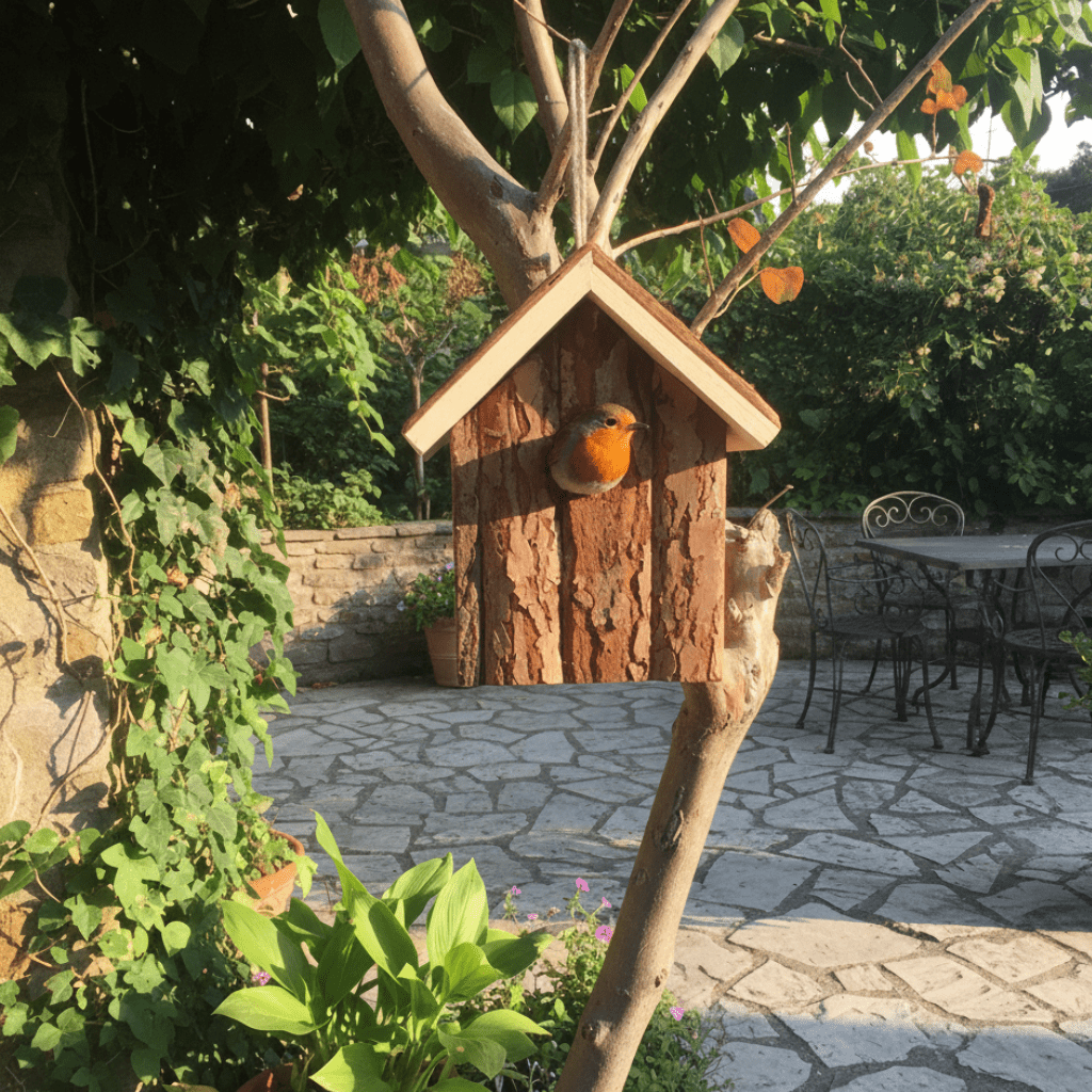 Tempat Perlindungan Burung Kayu Evergrove dengan Pengudaraan Semula Jadi untuk Pekebun