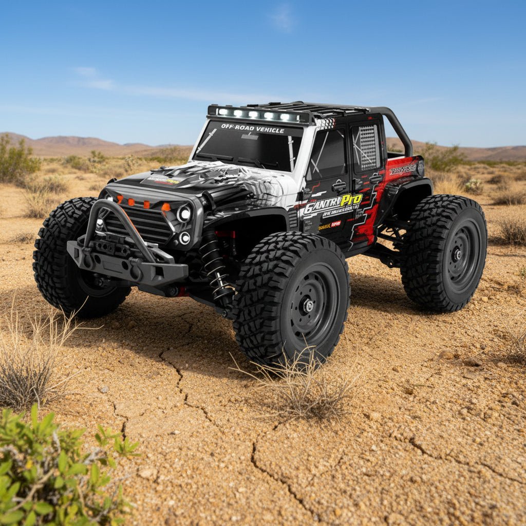 Coche teledirigido TrailGlide 4WD a 70 km por hora para carreras extremas al aire libre