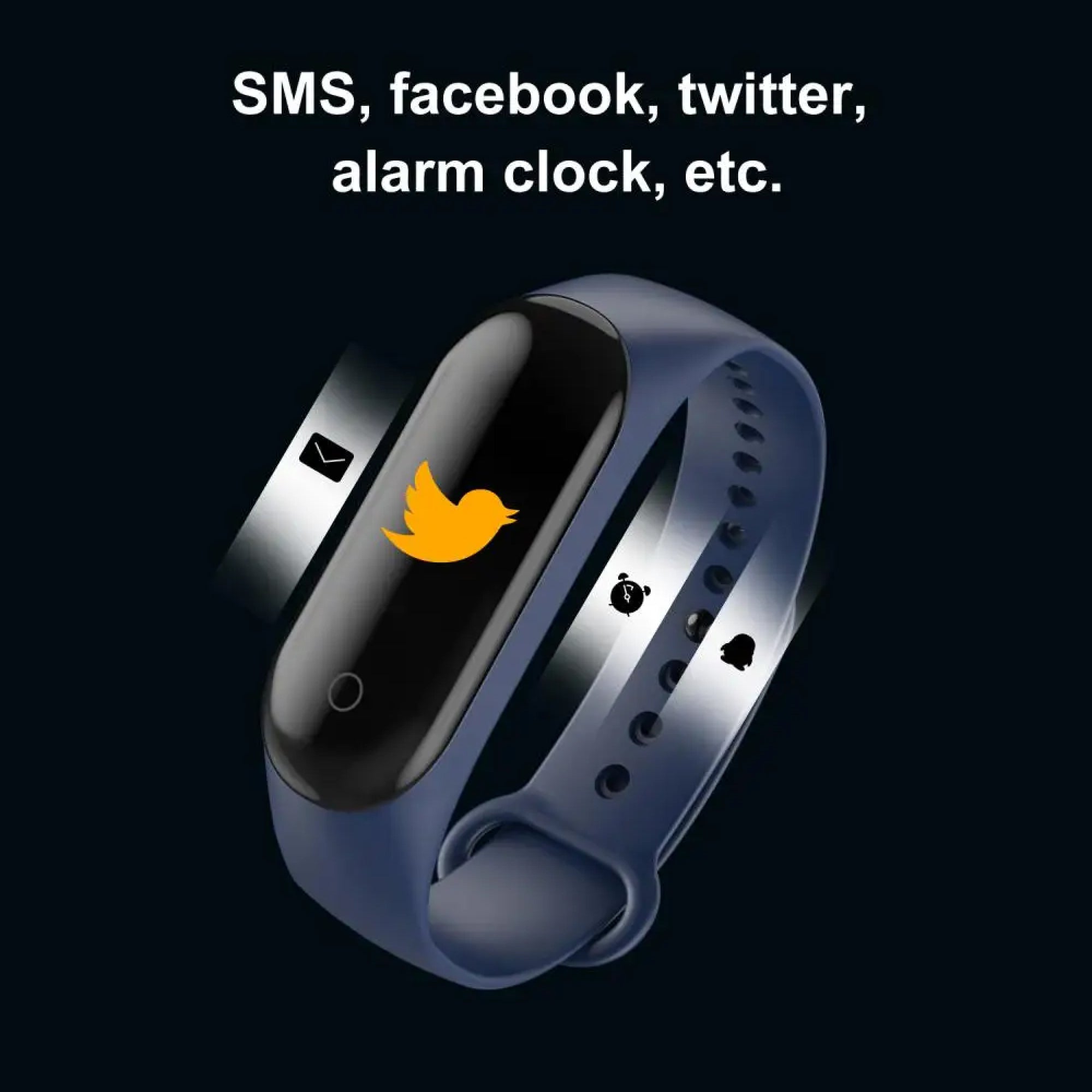 PulseTrack 智能手表，带血压和心率监测功能