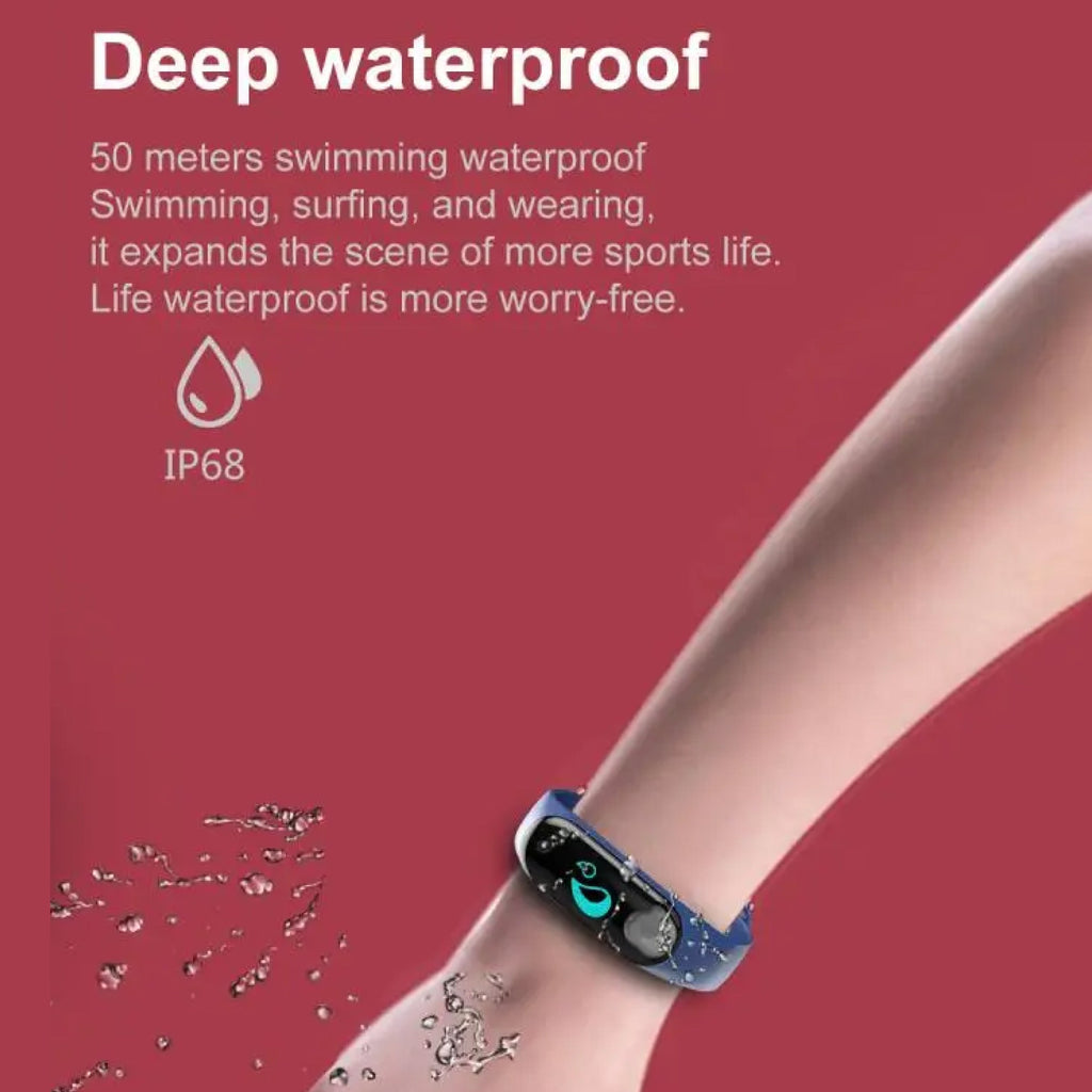 PulseTrack 智能手表，带血压和心率监测功能